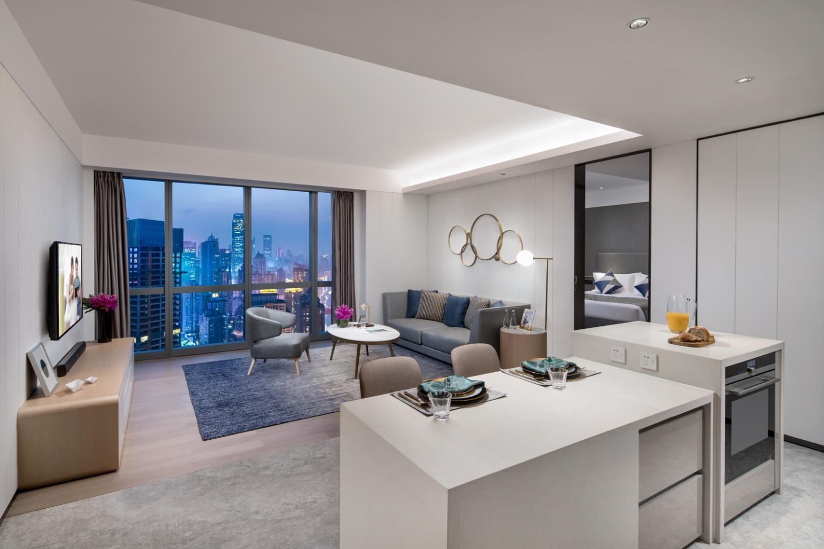 Ascott Raffles City צ'ונגקינג מראה חיצוני תמונה