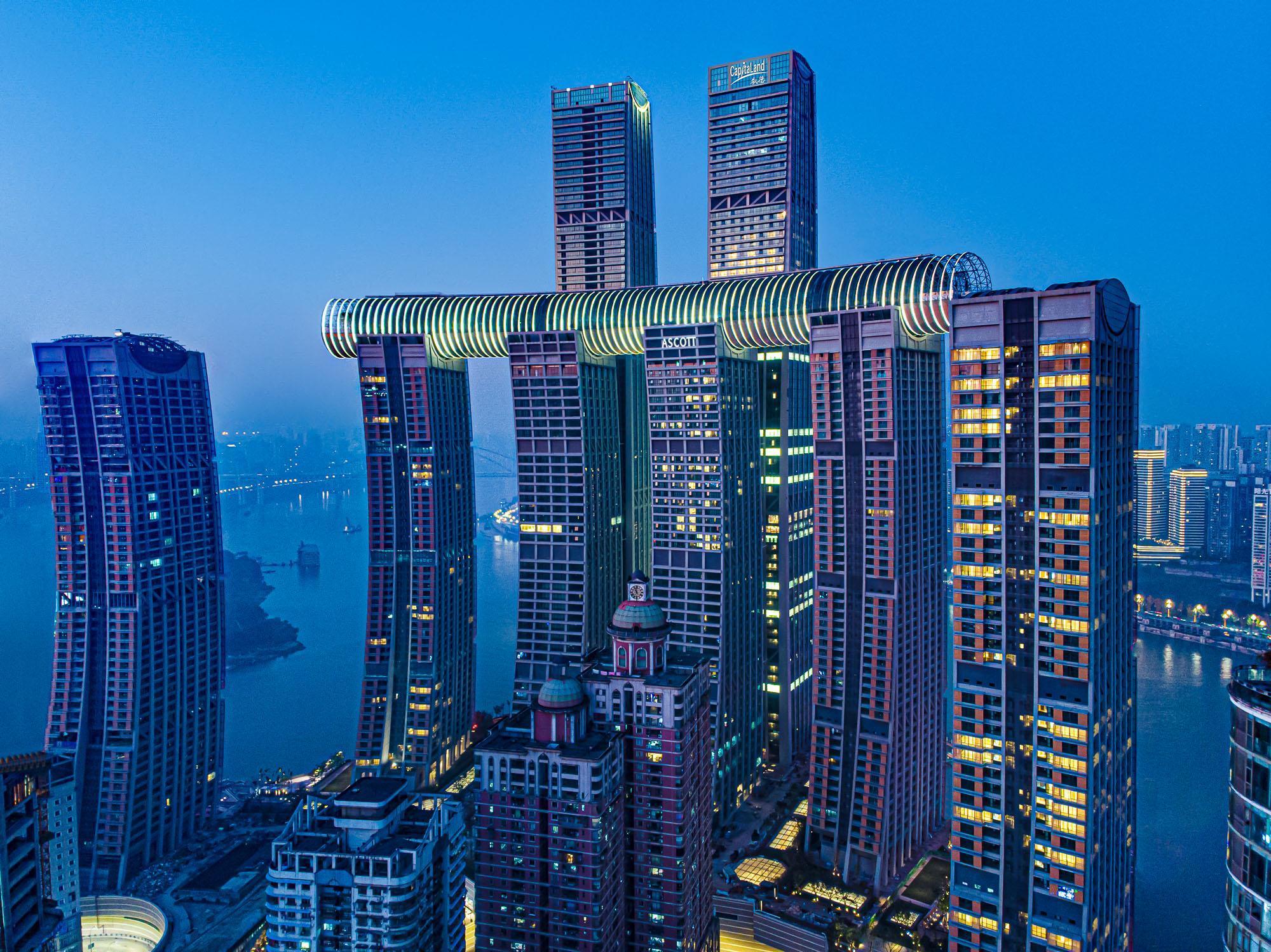Ascott Raffles City צ'ונגקינג מראה חיצוני תמונה