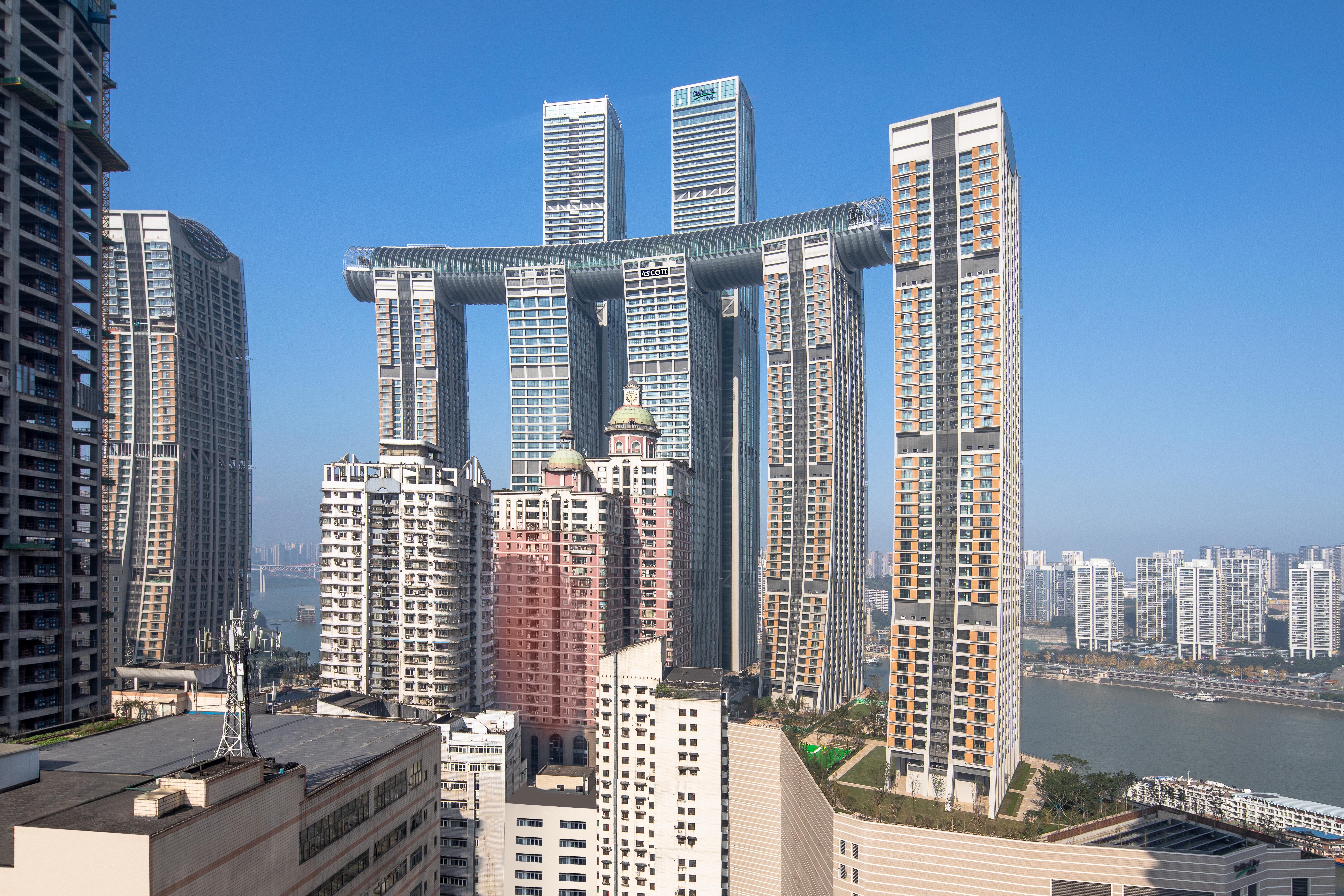 Ascott Raffles City צ'ונגקינג מראה חיצוני תמונה