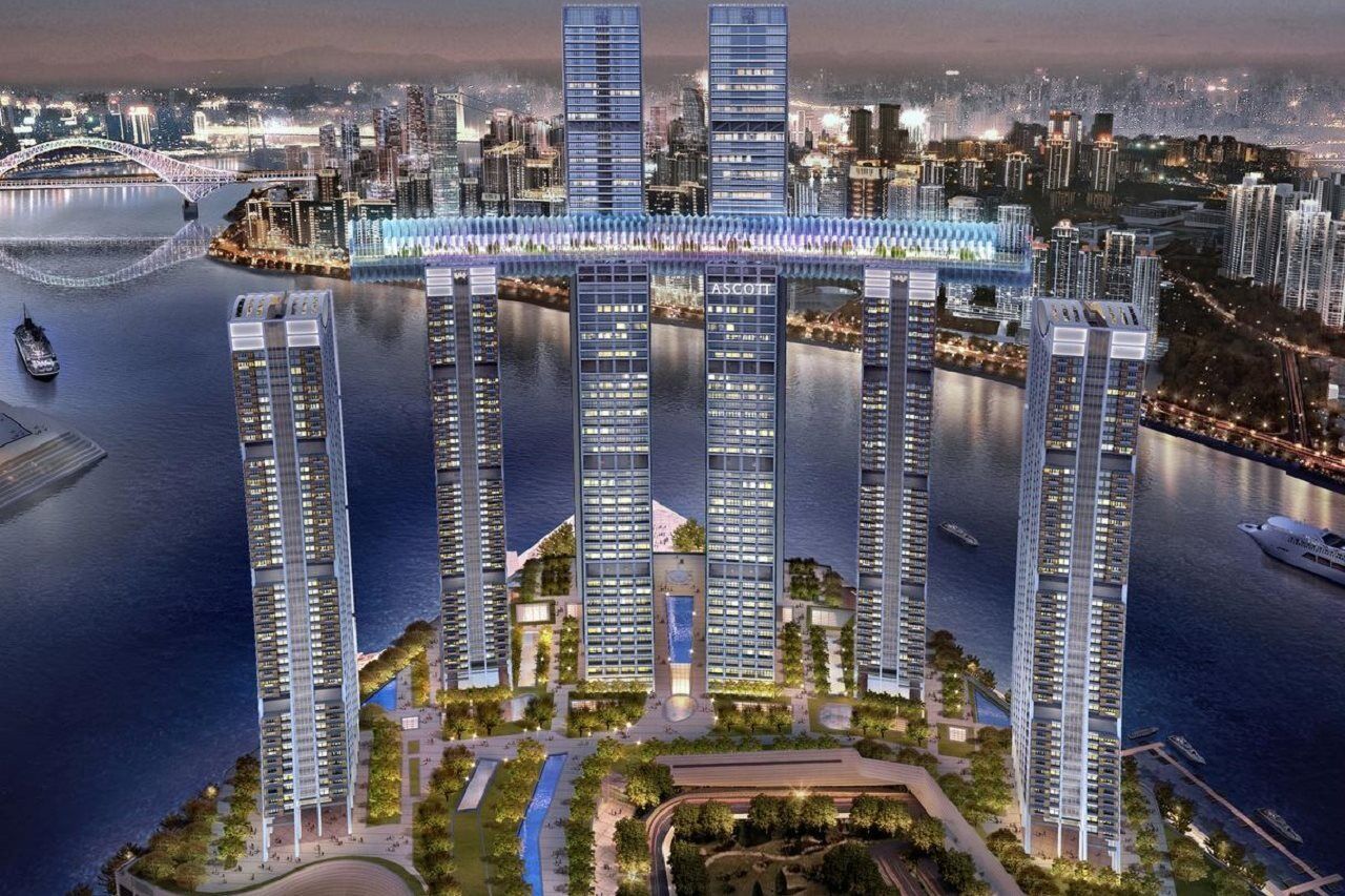 Ascott Raffles City צ'ונגקינג מראה חיצוני תמונה
