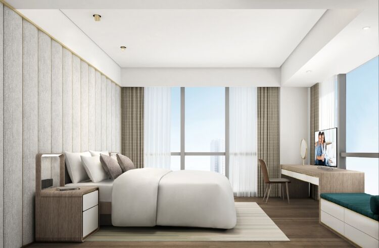 Ascott Raffles City צ'ונגקינג מראה פנימי תמונה